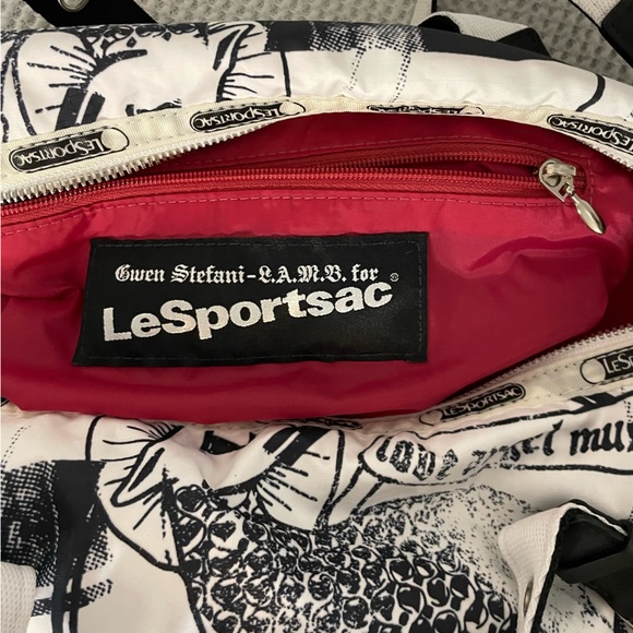 LeSportSac x Gwen Stefani L.A.M.B. RARE Y2K Vintage Duffle Bag / Gym Bag EUC - Picture 12 of 15